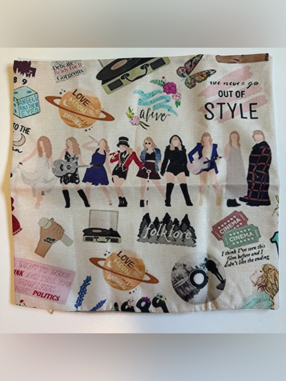 Taylor Swift Pillow Cover